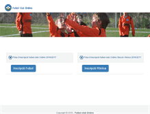 Tablet Screenshot of futbolclubordino.com